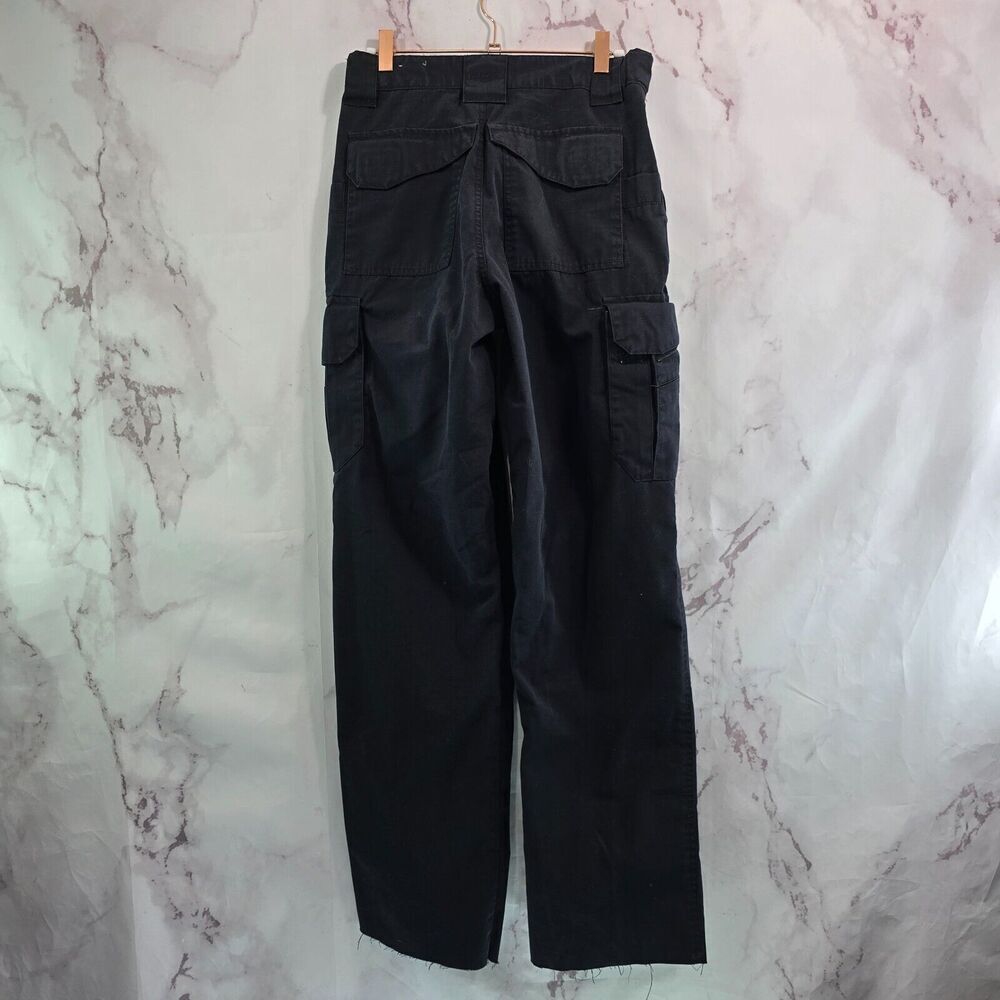 Tru Spec Pants Womens 28 X 32 Black High Rise Cargo Tactical Heavyweight